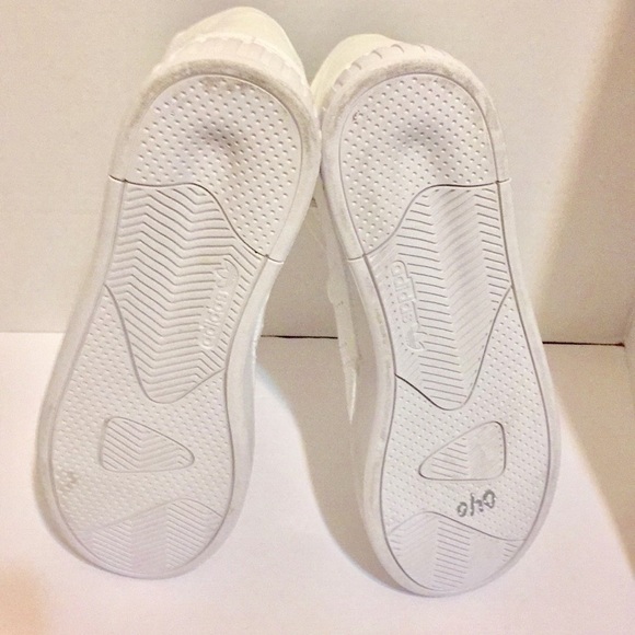 New White Hightop Adidas Sneakers - Picture 4 of 4